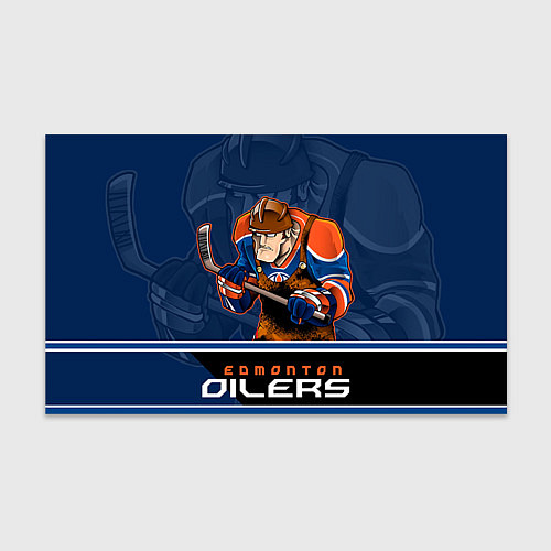 Бумага для упаковки Edmonton Oilers / 3D-принт – фото 1