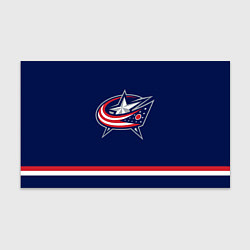 Бумага для упаковки Columbus Blue Jackets, цвет: 3D-принт