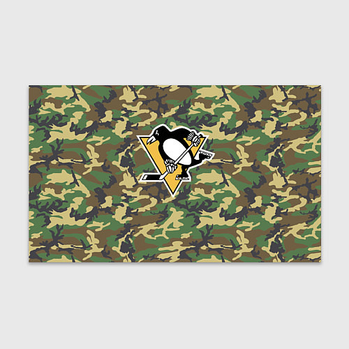 Бумага для упаковки Penguins Camouflage / 3D-принт – фото 1