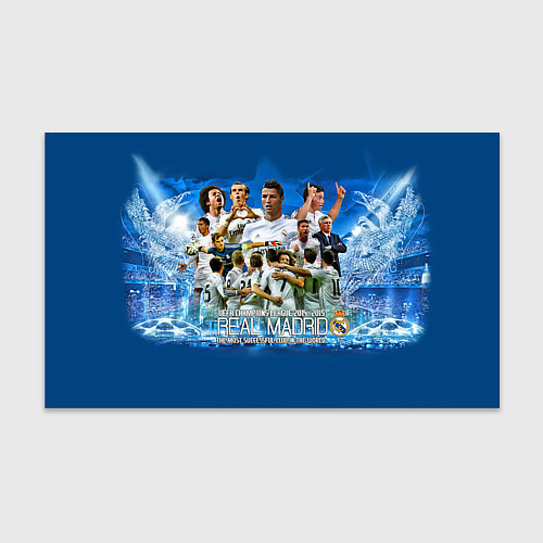 Бумага для упаковки Real Madrid / 3D-принт – фото 1