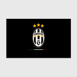 Бумага для упаковки Juventus: 3 stars, цвет: 3D-принт