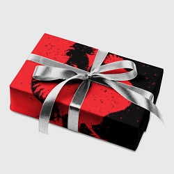 Бумага для упаковки Черное и красное, цвет: 3D-принт — фото 2
