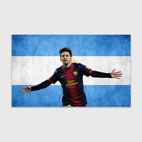 Бумага для упаковки Messi from Argentina / 3D-принт – фото 1