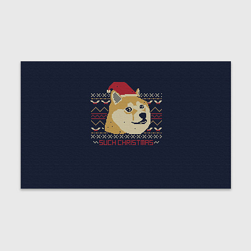 Бумага для упаковки Doge Such Christmas / 3D-принт – фото 1