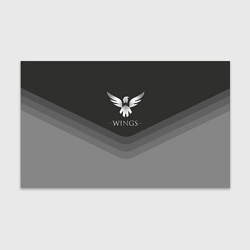 Бумага для упаковки Wings Uniform / 3D-принт – фото 1