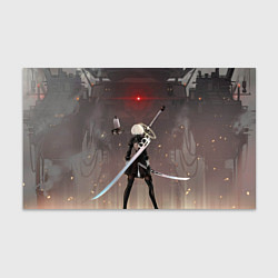 Бумага для упаковки Мечница 2B: Nier, цвет: 3D-принт