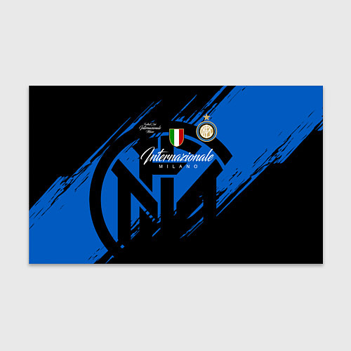 Бумага для упаковки Интер Милан логотипы / 3D-принт – фото 1