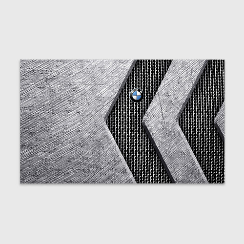 Бумага для упаковки BMW - emblem - metal - texture / 3D-принт – фото 1