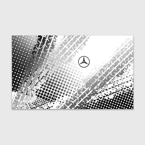 Бумага для упаковки Mercedes-Benz / 3D-принт – фото 1
