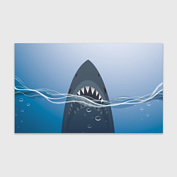 Бумага для упаковки Акула под водой, цвет: 3D-принт