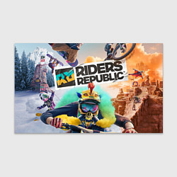 Бумага для упаковки Riders Republic, цвет: 3D-принт