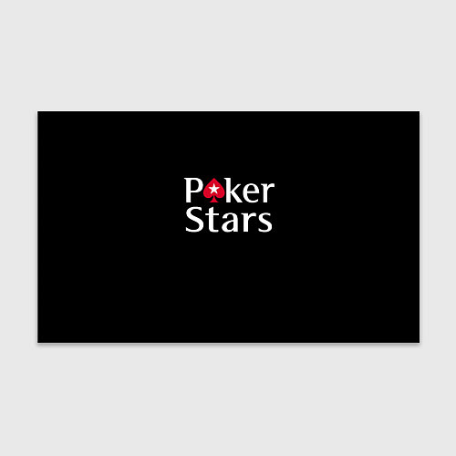 Бумага для упаковки Poker Stars / 3D-принт – фото 1