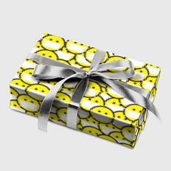 Бумага для упаковки Смайлики в Масках, цвет: 3D-принт — фото 2