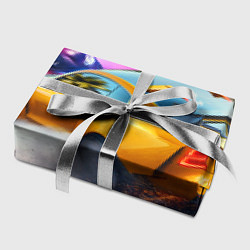 Бумага для упаковки Жажда скорости, цвет: 3D-принт — фото 2