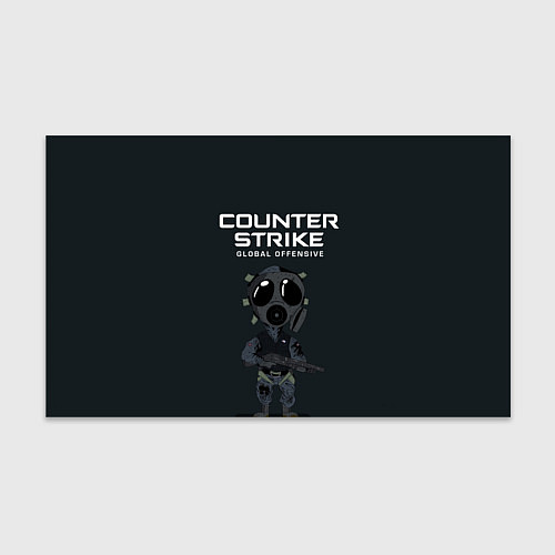 Бумага для упаковки CS GO COUNTER TERRORIS Z / 3D-принт – фото 1