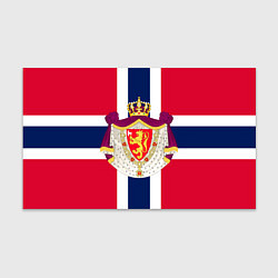 Бумага для упаковки Норвегия Флаг и герб Норвегии, цвет: 3D-принт