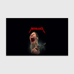 Бумага для упаковки James Alan Hetfield METALLICA Z, цвет: 3D-принт
