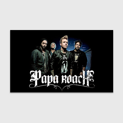 Бумага для упаковки Papa Roach band / 3D-принт – фото 1