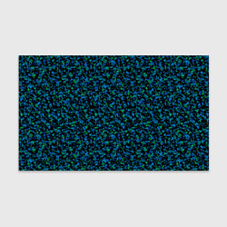 Бумага для упаковки Абстрактный зелено-синий узор, цвет: 3D-принт