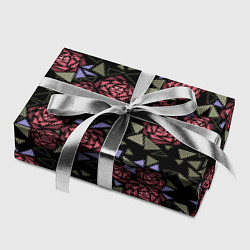Бумага для упаковки Цветочная мозаика, цвет: 3D-принт — фото 2