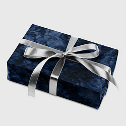 Бумага для упаковки Темно-синяя текстура камня, цвет: 3D-принт — фото 2