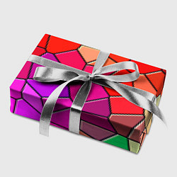 Бумага для упаковки Мозаика цветная, цвет: 3D-принт — фото 2