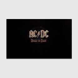 Бумага для упаковки ACDC Rock or Bust, цвет: 3D-принт