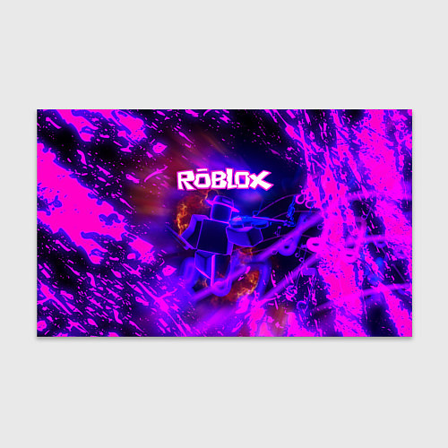 Бумага для упаковки MUSIC ROBLOX РОБЛОКС Z / 3D-принт – фото 1