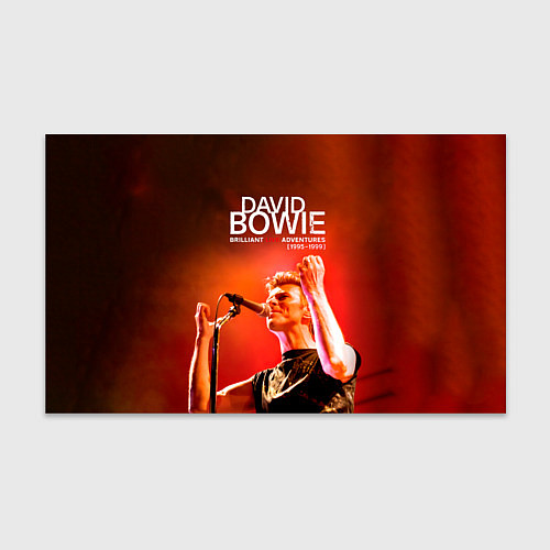Бумага для упаковки Brilliant Live Adventures - David Bowie / 3D-принт – фото 1