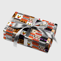 Бумага для упаковки MINECRAFT КУБИКИ ПЕРСОНАЖИ, цвет: 3D-принт — фото 2