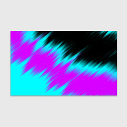 Бумага для упаковки НЕОНОВЫЕ ПОЛОСЫ И НИЧЕГО ЛИШНЕГО NEON STRIPES, цвет: 3D-принт