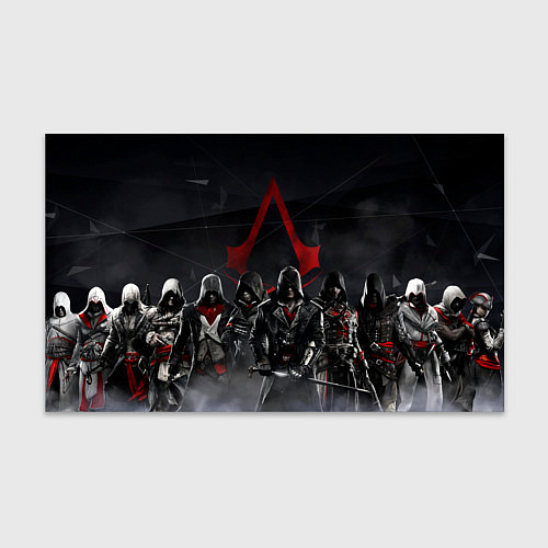 Бумага для упаковки All Assassins / 3D-принт – фото 1