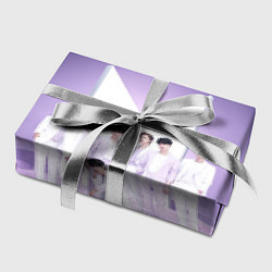 Бумага для упаковки BTS Purple, цвет: 3D-принт — фото 2