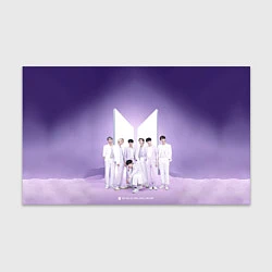 Бумага для упаковки BTS Purple, цвет: 3D-принт