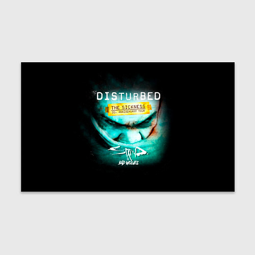 Бумага для упаковки The Sickness - Disturbed / 3D-принт – фото 1