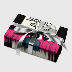 Бумага для упаковки Squid Game: Отряд стражей, цвет: 3D-принт — фото 2