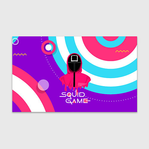 Бумага для упаковки Игра в кальмара / 3D-принт – фото 1