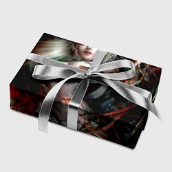 Бумага для упаковки Ведьма с красными глазами, цвет: 3D-принт — фото 2