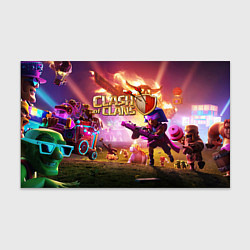 Бумага для упаковки CLASH OF CLANS СТОЛКНОВЕНИЕ КЛАНОВ, цвет: 3D-принт