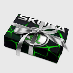 Бумага для упаковки Skoda 3D плиты с подсветкой, цвет: 3D-принт — фото 2