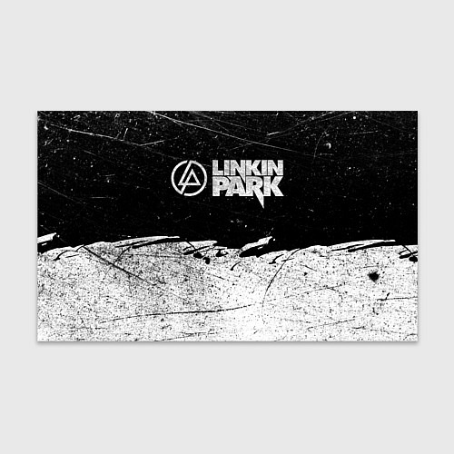 Бумага для упаковки Линкин Парк Лого Рок ЧБ Linkin Park Rock / 3D-принт – фото 1