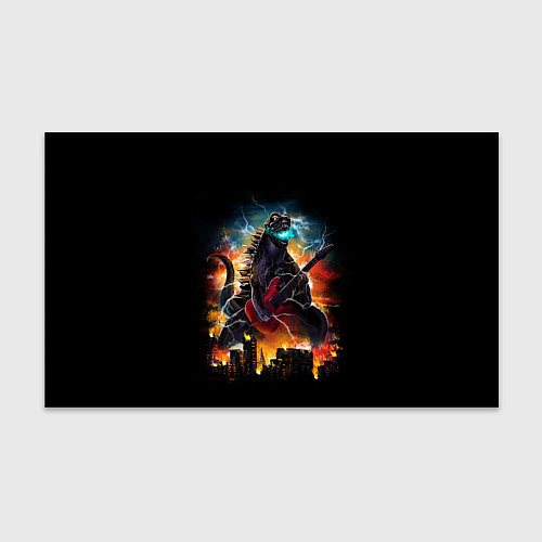 Бумага для упаковки РОКЗИЛЛА / 3D-принт – фото 1