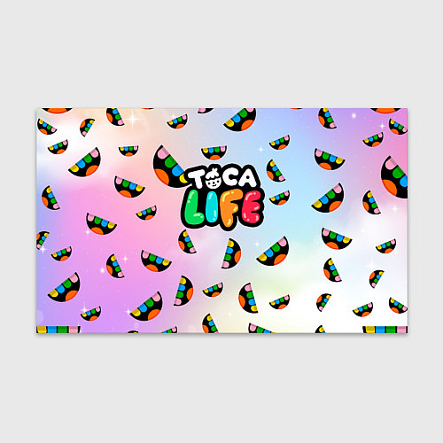 Бумага для упаковки Toca Life: Smile Logo / 3D-принт – фото 1