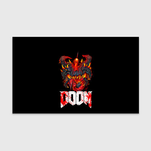 Бумага для упаковки Какодемон Cacodemon Doom / 3D-принт – фото 1