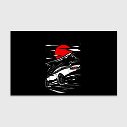 Бумага для упаковки Toyota Supra: Red Moon, цвет: 3D-принт