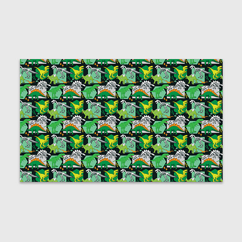 Бумага для упаковки Юрский Период / 3D-принт – фото 1