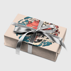 Бумага для упаковки Тора Японский тигр, цвет: 3D-принт — фото 2