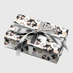 Бумага для упаковки Собака Австралийская Овчарка, цвет: 3D-принт — фото 2