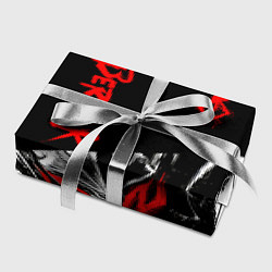Бумага для упаковки Берсерк черная маска с логотипом, цвет: 3D-принт — фото 2