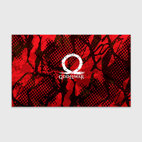 Бумага для упаковки God of War Эмблема / 3D-принт – фото 1